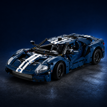 Синій суперкар Ford GT &mdash; 1466 деталей VL-CON-FORD-GT-1466 фото